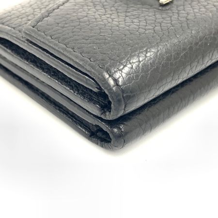  LOUIS VUITTON ルイヴィトン ポルトフォイユ ロック ミニ  三つ折り短財布   M63921 ブラック