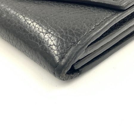  LOUIS VUITTON ルイヴィトン ポルトフォイユ ロック ミニ  三つ折り短財布   M63921 ブラック