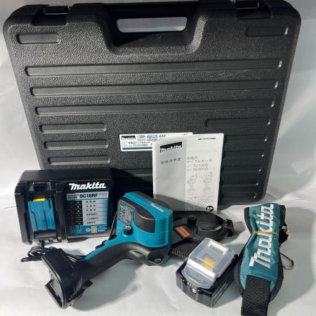  MAKITA マキタ マキタ 18V 充電式ケーブルカッタ オープンタイプ 充電器 充電池1個 ケース付 TC101DRG 未使用品
