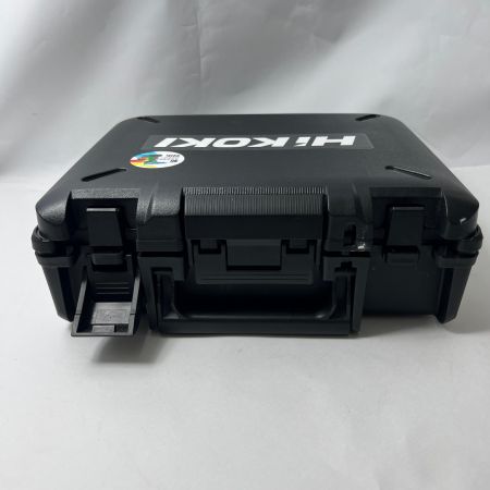  HiKOKI ハイコーキ インパクトドライバ 充電器・充電池2個・ケース付 WH36DC ブラック ケースに破損あり