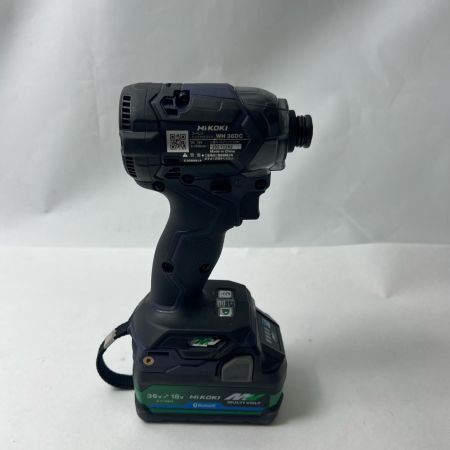  HiKOKI ハイコーキ インパクトドライバ 充電器・充電池2個・ケース付 WH36DC ブラック