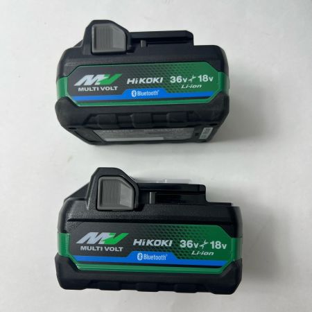  HiKOKI ハイコーキ インパクトドライバ 充電器・充電池2個・ケース付 WH36DC ブラック