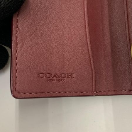 COACH コーチ 6 リング キー ケース シグネチャー キャンバス  キーケース CI196 ブラウン