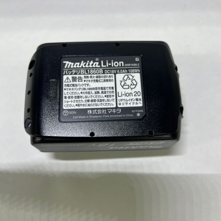  MAKITA マキタ バッテリー 未使用品 18v 6.0Ah BL1860B ブラック 未使用品