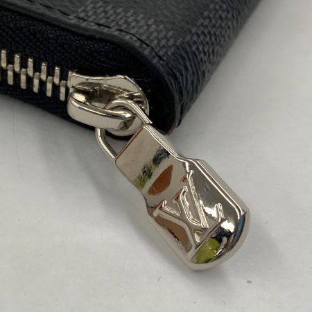  LOUIS VUITTON ルイヴィトン ダミエ グラフィット ジッピーウォレット ヴェルティカル ラウンドファスナー長財布 N63095 ブラック