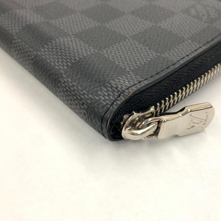  LOUIS VUITTON ルイヴィトン ダミエ グラフィット ジッピーウォレット ヴェルティカル ラウンドファスナー長財布 N63095 ブラック
