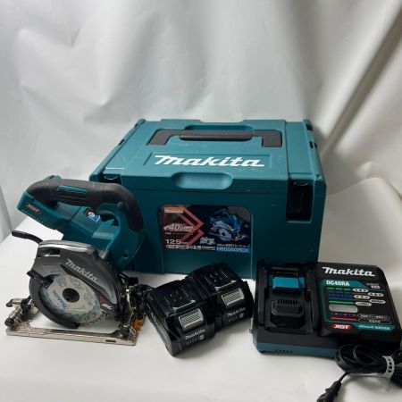  MAKITA マキタ 充電式マルノコ 125mm 40v  HS006G 充電器・充電池2個・ケース付 