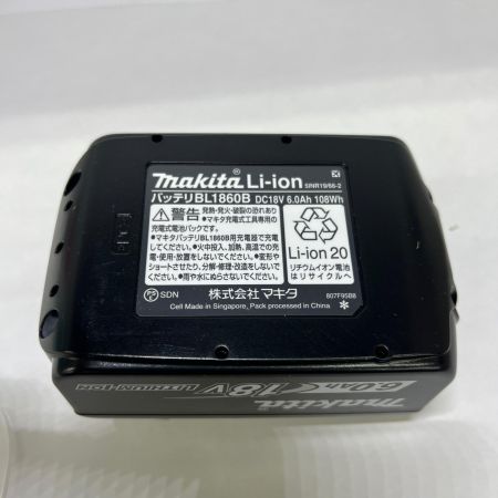  MAKITA マキタ バッテリー 未使用品 18v 6.0Ah BL1860B ブラック 未使用品