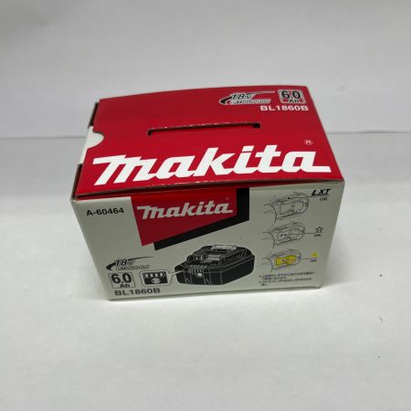  MAKITA マキタ バッテリー 18v 6.0Ah BL1860B  BL1860B ブラック 未使用品