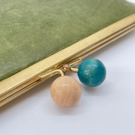 box21 ボックス21 Juju&beck レディース 長財布 がま口 グリーン
