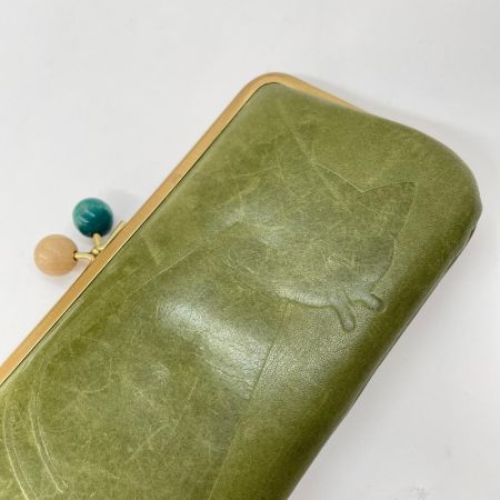 box21 ボックス21 Juju&beck レディース 長財布 がま口 グリーン