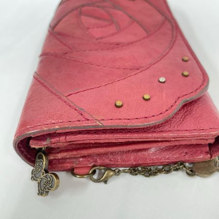 ANNA SUI アナスイ レディース 長財布 ローズウッド レッド