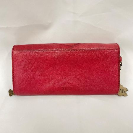 ANNA SUI アナスイ レディース 長財布 ローズウッド レッド