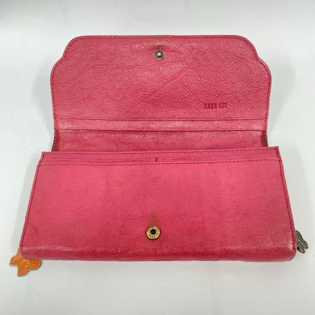 ANNA SUI アナスイ レディース 長財布 ローズウッド レッド
