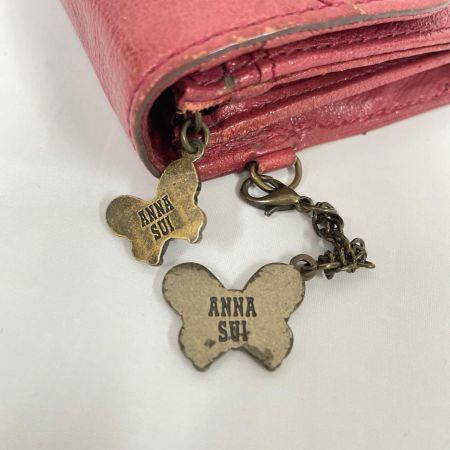 ANNA SUI アナスイ レディース 長財布 ローズウッド レッド