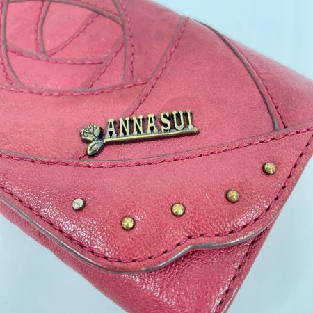 ANNA SUI アナスイ レディース 長財布 ローズウッド レッド