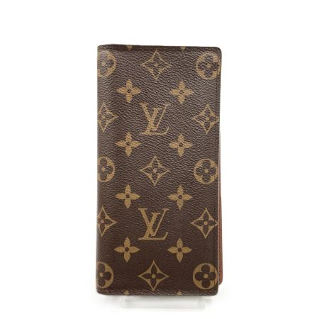 LOUIS VUITTON ルイヴィトン モノグラム ポルトフォイユ ブラザ  二つ折り長財布 M66540 ブラウン