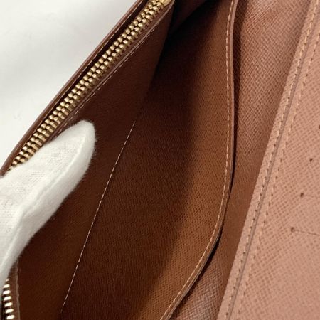 LOUIS VUITTON ルイヴィトン モノグラム ポルトフォイユ ブラザ  二つ折り長財布 M66540 ブラウン