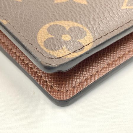 LOUIS VUITTON ルイヴィトン モノグラム ポルトフォイユ ブラザ  二つ折り長財布 M66540 ブラウン
