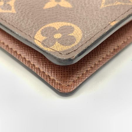 LOUIS VUITTON ルイヴィトン モノグラム ポルトフォイユ ブラザ  二つ折り長財布 M66540 ブラウン