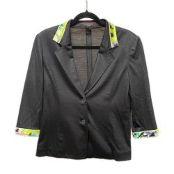 LEONARD レオナール レディース ジャケット sizeM 0351062 ブラック Bランク