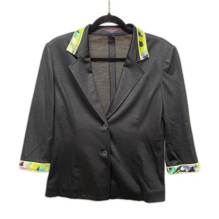 LEONARD レオナール レディース ジャケット sizeM 0351062 ブラック