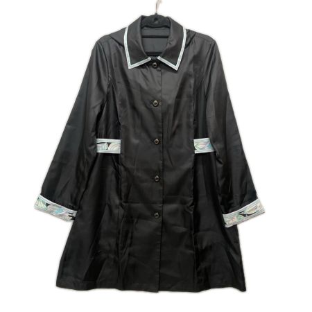 LEONARD レオナール レディース ナイロンコート レインコート 収納袋付 size3 0688350 ブラック