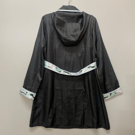 LEONARD レオナール レディース ナイロンコート レインコート 収納袋付 size3 0688350 ブラック