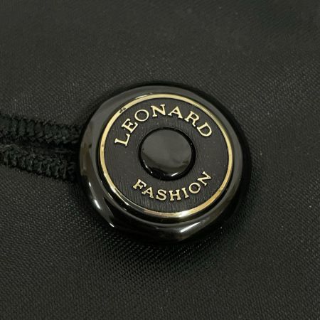 LEONARD レオナール レディース ナイロンコート レインコート 収納袋付 size3 0688350 ブラック