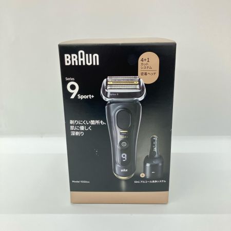  BRAUN ブラウン シリーズ9 sports 4枚刃 4枚刃洗浄機モデル カートリッジ付 9350CC 未開封品