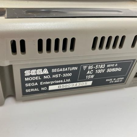 SEGA セガ セガサターン 本体 HST-3200 ジャンク品 現状渡し