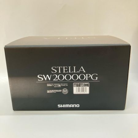  SHIMANO シマノ STELLA 20 ステラSW 20000PG 04081 スピニングリール