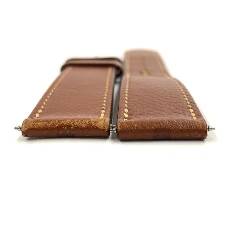  HERMES エルメス 腕時計 革 ベルト 20mm ブラウン