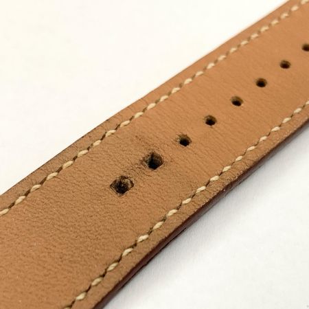  HERMES エルメス 腕時計 革 ベルト 20mm ブラウン