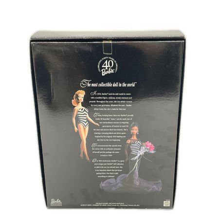  MATTEL バービー人形 40th Anniversary Barbie 40周年記念 
