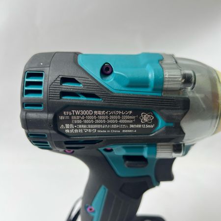  MAKITA マキタ インパクトドライバ 18v バッテリー1個付き TW300D グリーン カスタム品