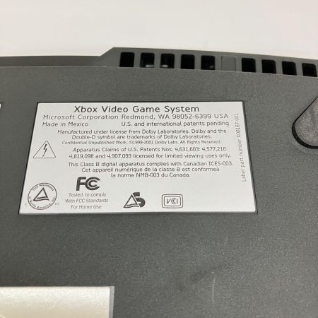  Microsoft マイクロソフト X-box 初代 現状渡し