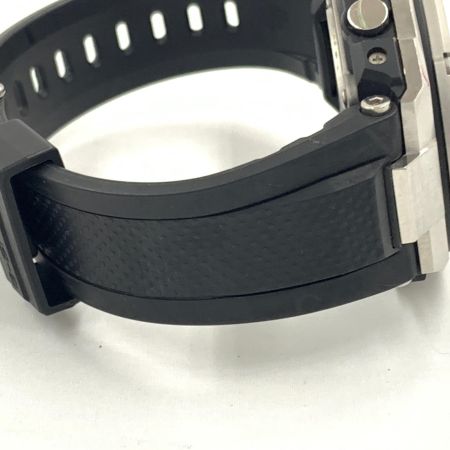  CASIO カシオ G-SHOCK Gショック Gスチール タフ ソーラー電波クォーツ GST-W110-1A シルバー x ブラック