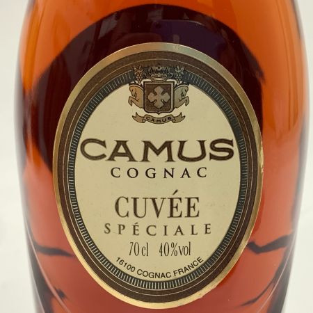 CAMUS カミュ CUVEE SPECIALE キュヴェ スペシャル コニャック ブランデー 700ml 40% 未開栓 未開栓