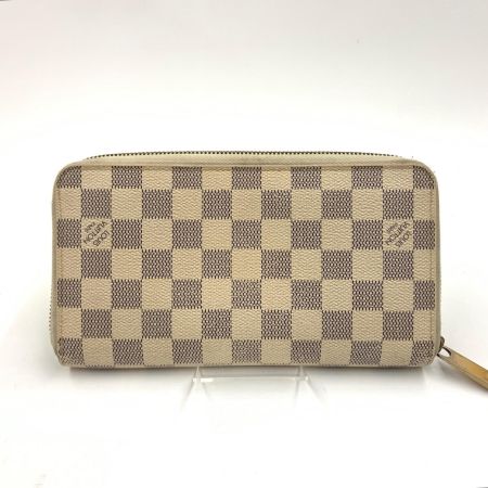  LOUIS VUITTON ルイヴィトン ダミエ アズール ジッピー オーガナイザー ラウンドファスナー長財布 N60012 ホワイト