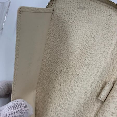  LOUIS VUITTON ルイヴィトン ダミエ アズール ジッピー オーガナイザー ラウンドファスナー長財布 N60012 ホワイト