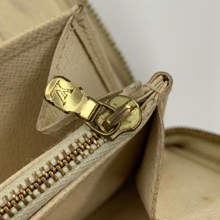  LOUIS VUITTON ルイヴィトン ダミエ アズール ジッピー オーガナイザー ラウンドファスナー長財布 N60012 ホワイト