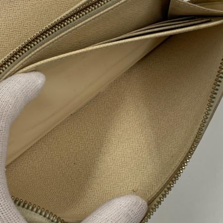  LOUIS VUITTON ルイヴィトン ダミエ アズール ジッピー オーガナイザー ラウンドファスナー長財布 N60012 ホワイト
