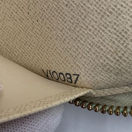  LOUIS VUITTON ルイヴィトン ダミエ アズール ジッピー オーガナイザー ラウンドファスナー長財布 N60012 ホワイト