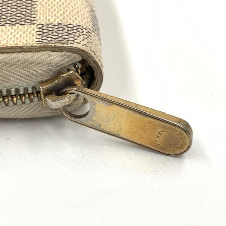  LOUIS VUITTON ルイヴィトン ダミエ アズール ジッピー オーガナイザー ラウンドファスナー長財布 N60012 ホワイト