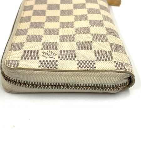  LOUIS VUITTON ルイヴィトン ダミエ アズール ジッピー オーガナイザー ラウンドファスナー長財布 N60012 ホワイト
