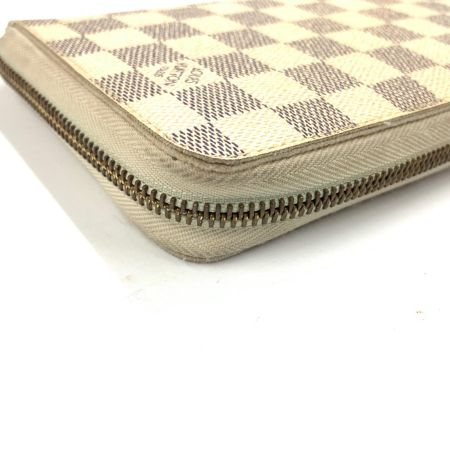  LOUIS VUITTON ルイヴィトン ダミエ アズール ジッピー オーガナイザー ラウンドファスナー長財布 N60012 ホワイト
