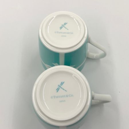  Tiffany & Co. ティファニー ブルーボウマグ ブルー リボン ペア マグカップ  未使用