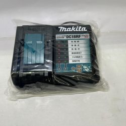 〇〇 MAKITA マキタ 急速充電器 14.4-18V DC18RF ブラック 未使用品 Sランク