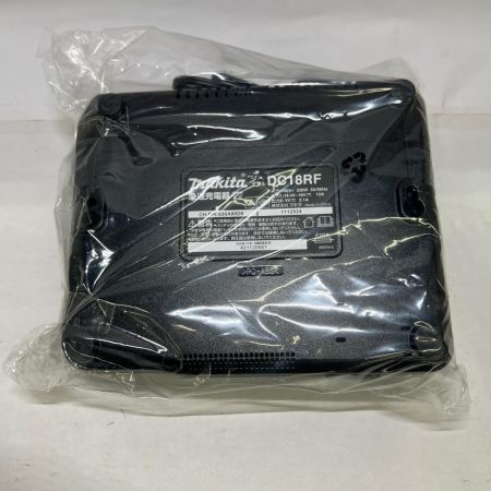  MAKITA マキタ 急速充電器 14.4-18V DC18RF ブラック 未使用品